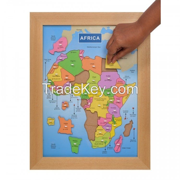 Learning Toys for Kids | Africa Map Puzzle Online