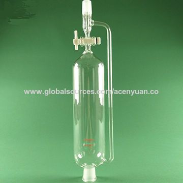 Laboratory glassware laboratory Teflon constant voltage funnel 60ml/19# /250125ml/24#/500ml/24