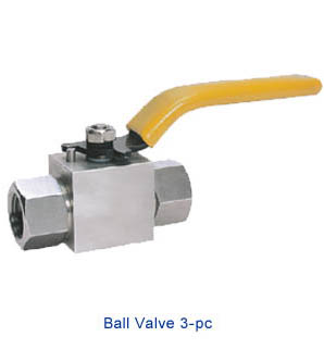 Ball and needle valves