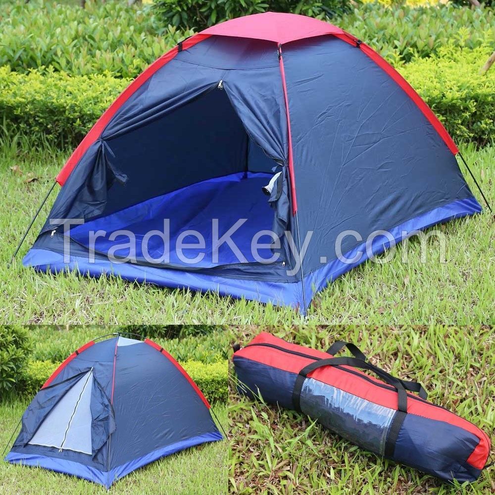 Hiking Travel Outdoor Folding Camping Tent Two Person Carry Bag