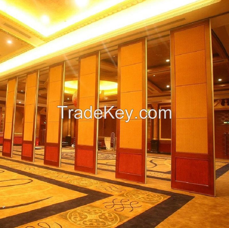 Removable commercial furniture soundproof partition wall for hotel