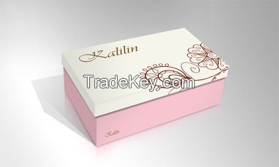 custom made high quality cardboard paper shoes box