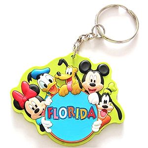 Key chains cartoon 3d key chains customized pvc soft LED keychains promotional gifts