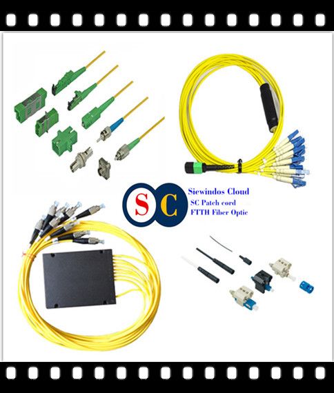 Sie windos Speed ADSS Cable Fibres Optical with Telecoms Assemblies Distribution