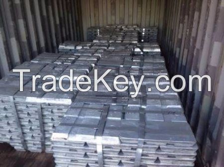 Aluminium Ingot 99.9% purity