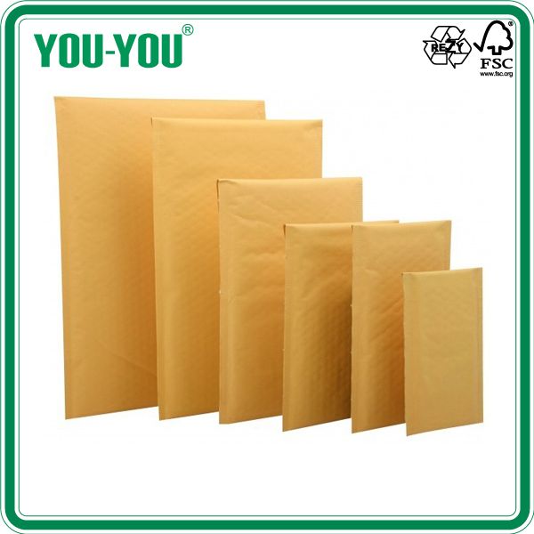 Factory Supply Bulk Customized Bubble Kraft Envelope