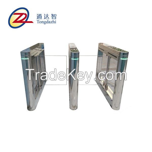 Waterproof swipe card security access control swing turnstile gate for supplier