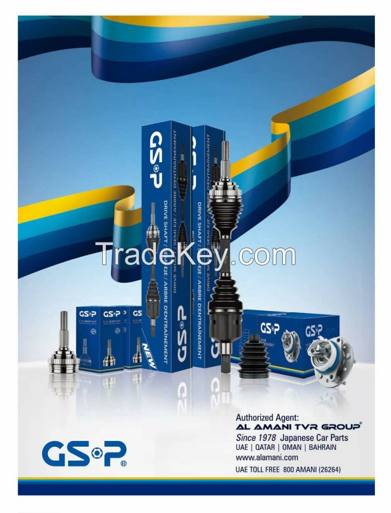 GSP -  C.V JOINTS & HUB BEARINGS