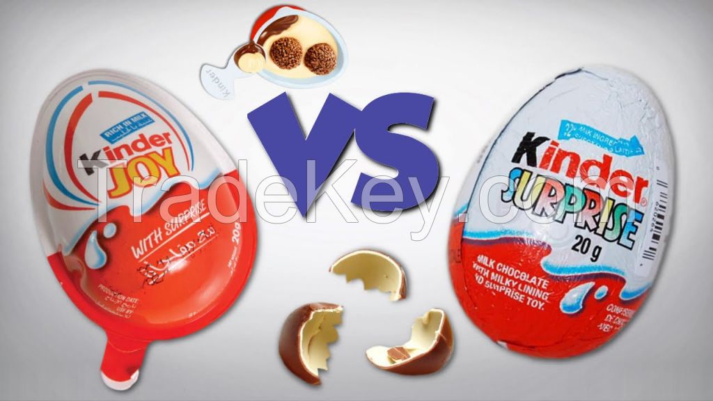 Kinder Surprise, Kinder Joy, Kinder Bueno, Kinder chocolate