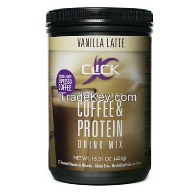 Click Coffee Protein Drink Mix