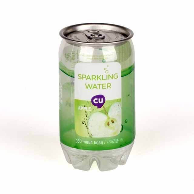 350ml PET Plastic Easy Open Can With Lid For Soft Drink High Temperature Resistance