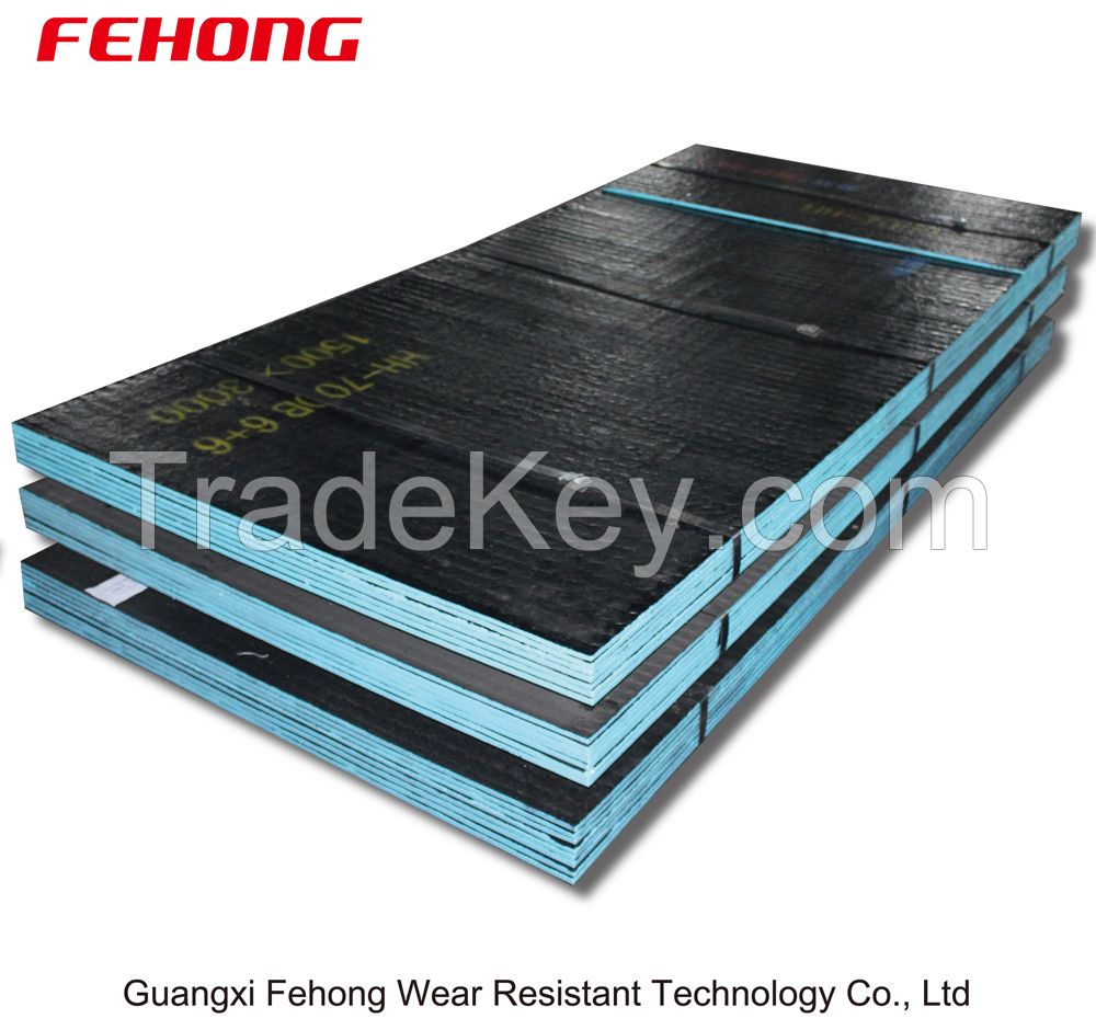 Hardfacing wear plate