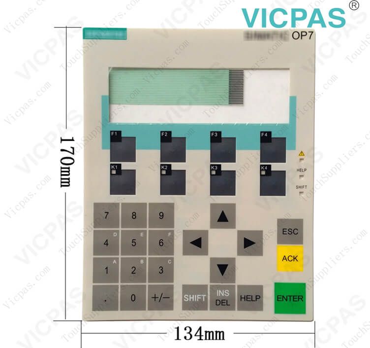 for Siemens Operator Panel OP7 OP15 OP17 OP25 OP27 Membrane Keypad Switch