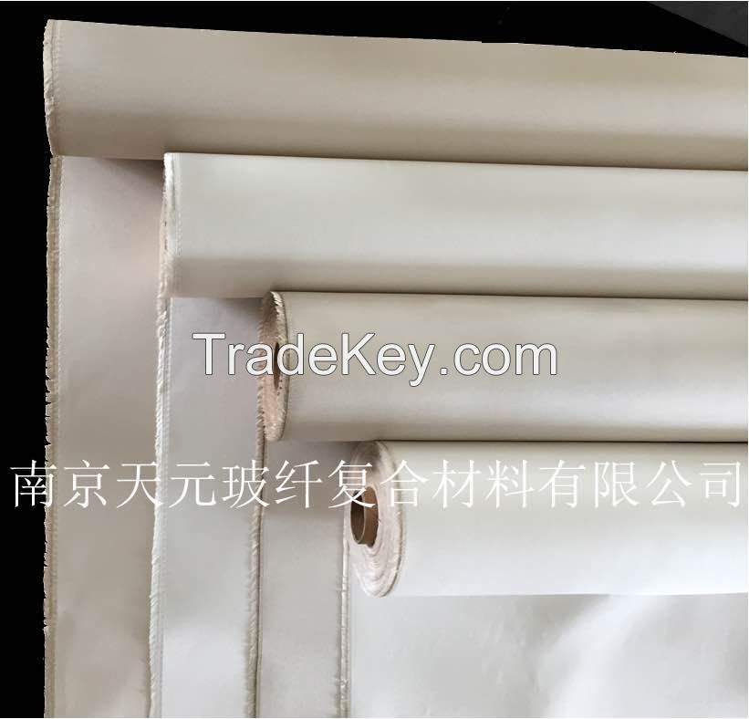 Silica fiberglass cloth fabric, sio2 70%, 800℃