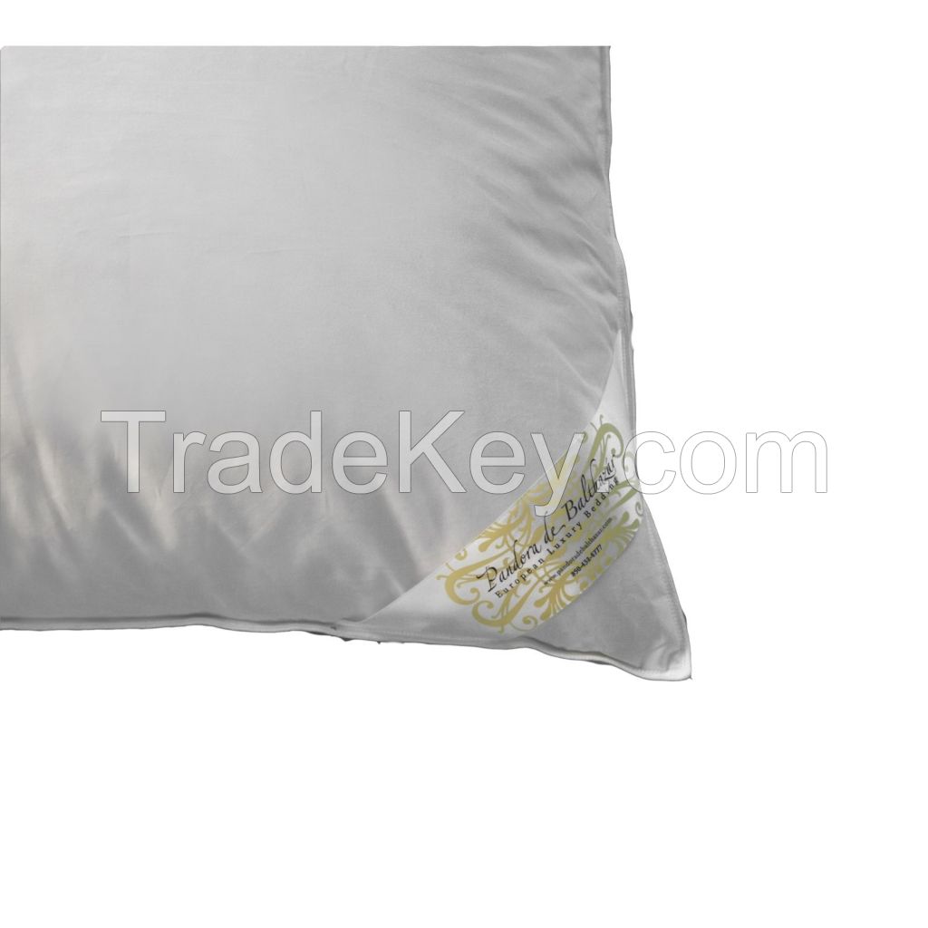 Pandora de Balthazar Hungarian Goose Feather Down Euro King Pillow 