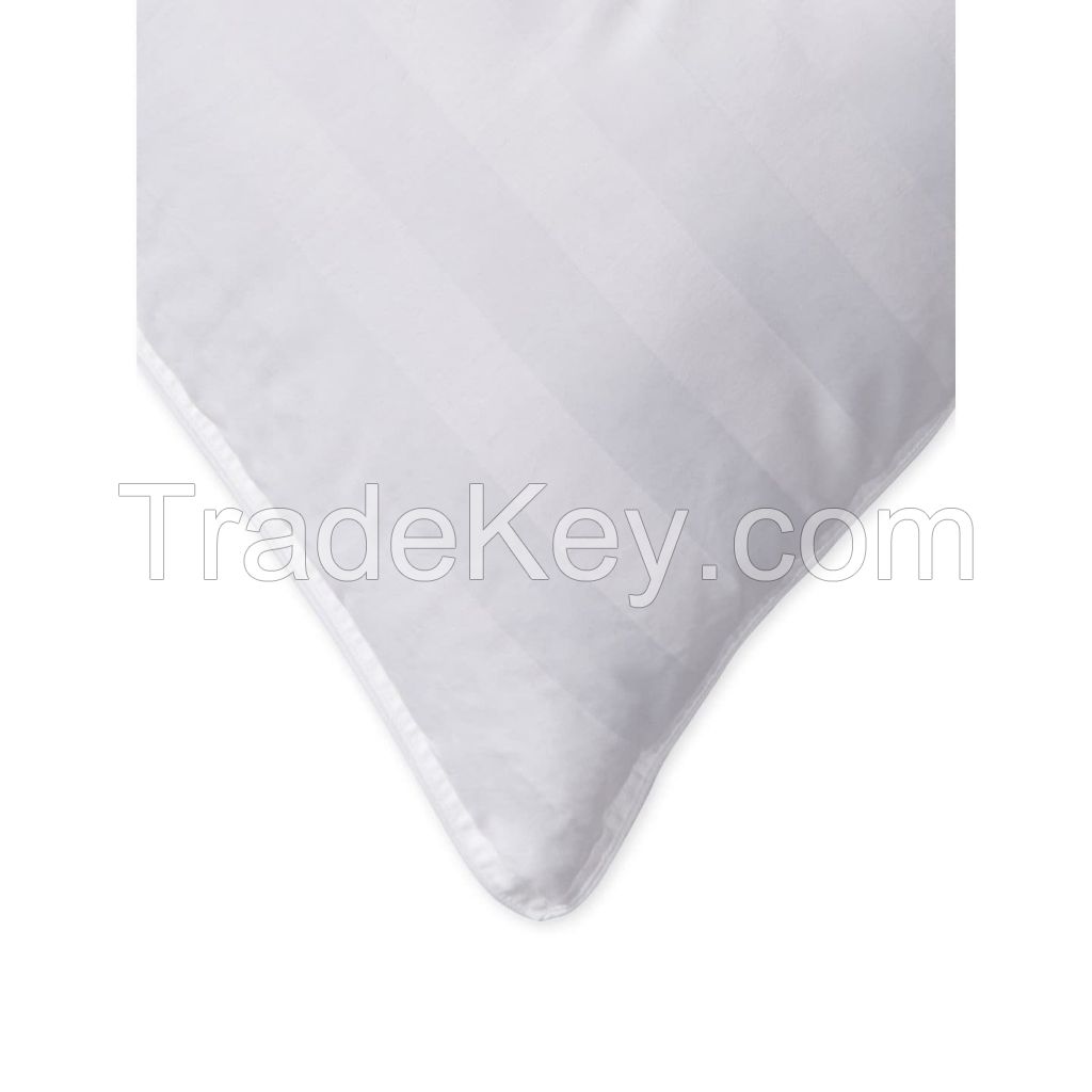 Alexander Comforts Bedford Cotton White Down Body Pillow 