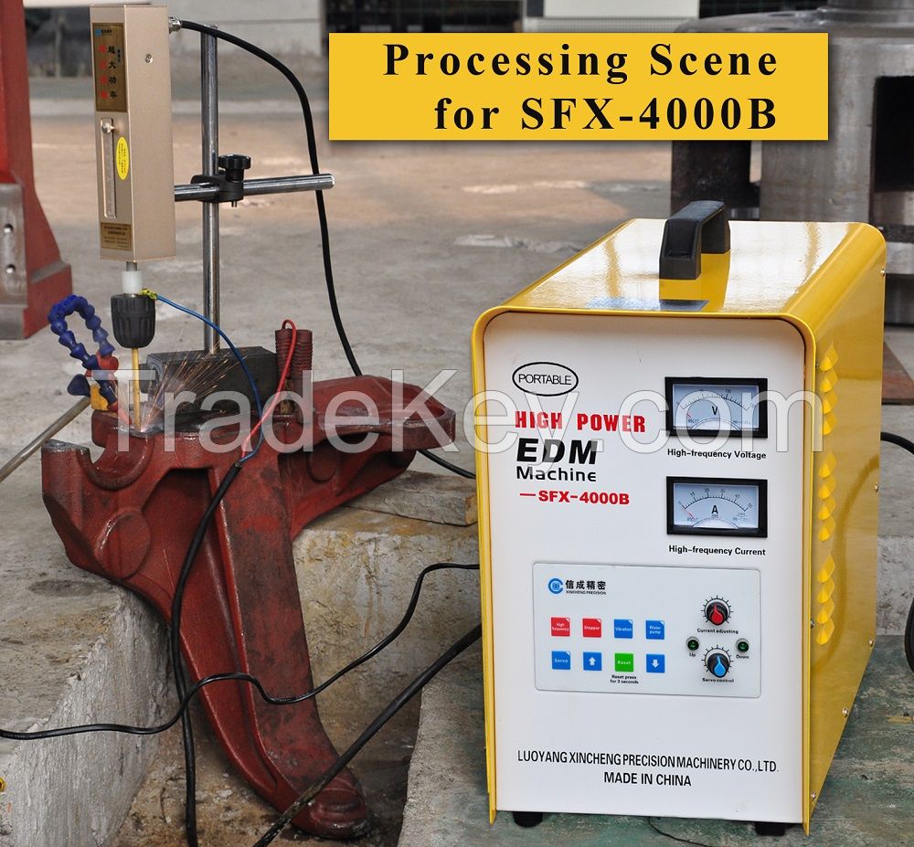 XINCHENG Precision Portable EDM, Broken Tap Remover SFX-4000B