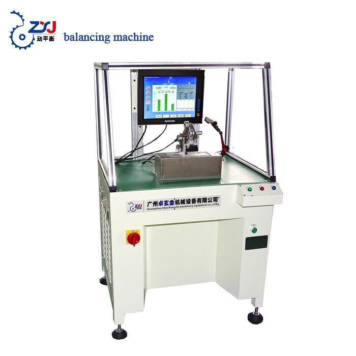 zhuoxuanjin soft grinding wheel testing machine rotor dynamic balancing machine