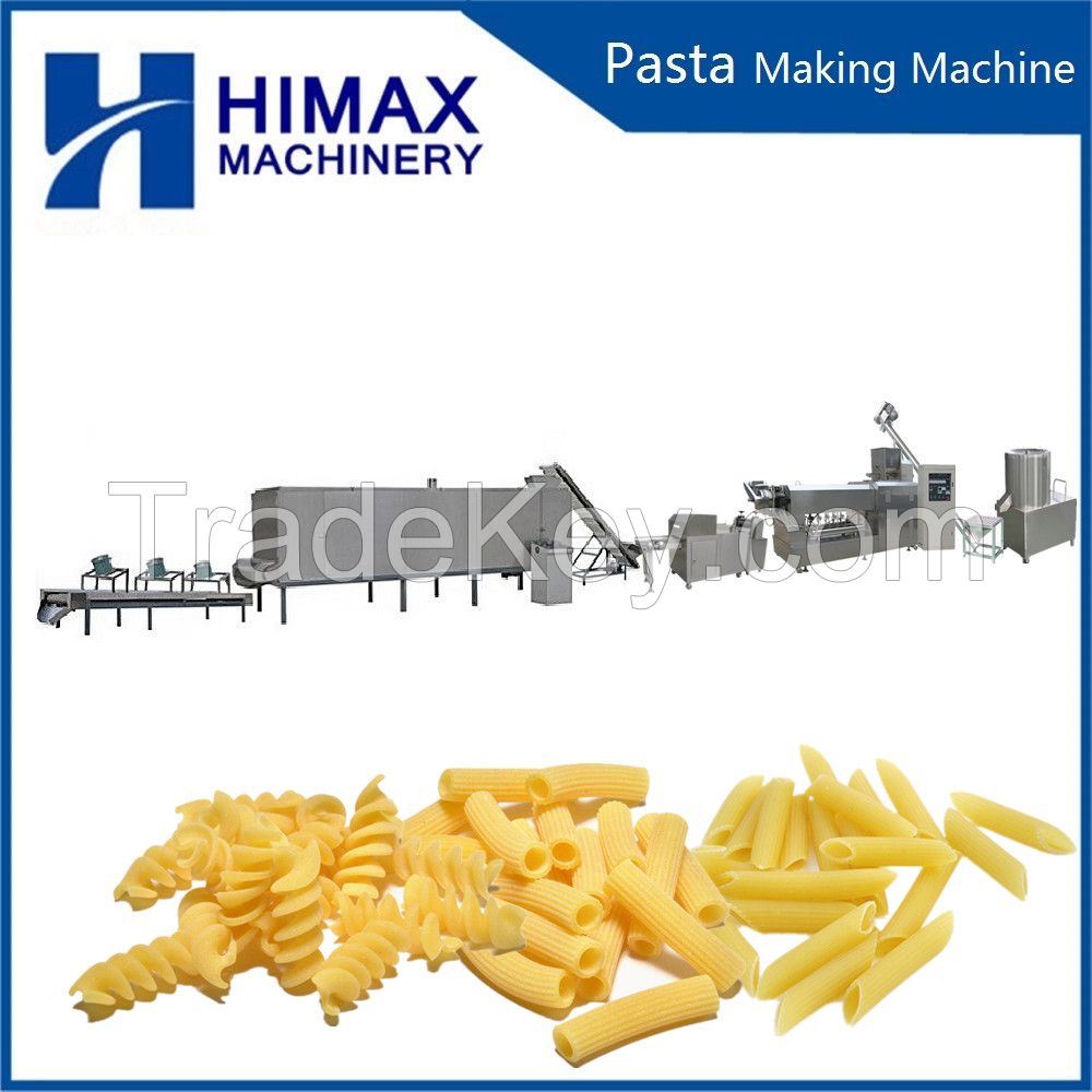 Fully Automatic Italian Noodles Cavatappi Fusilli Conchiglie Penne Manufacturing Line Spaghetti Production Maker Plant Pasta Macaroni Making Machine