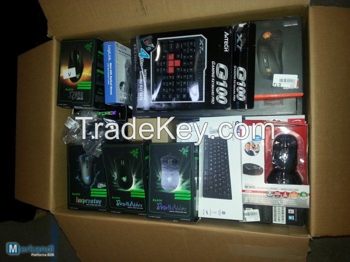 Keyboard, mouses and accessories for gamers Razer, Asus et.