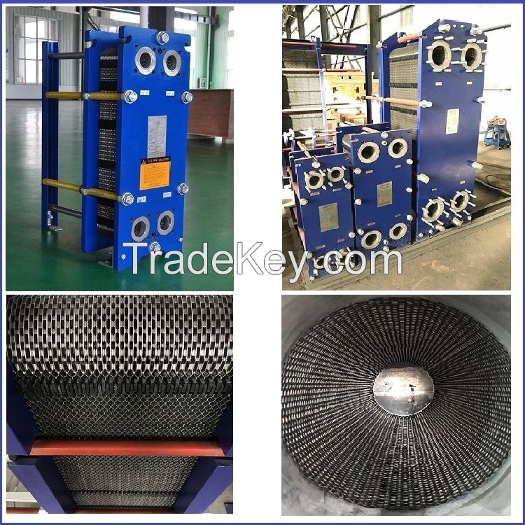 Gasket Plate Heat Exchanger Made By 304 Stainless Steel/Titanium