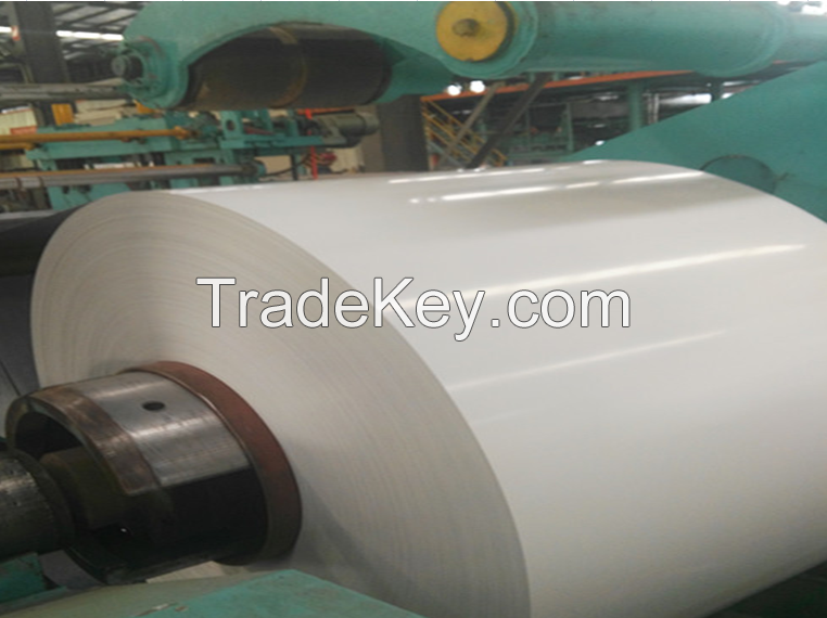 color coated steel coil ,color coated steel roll,precoated metal,embossed door skin,PVC film coated steel coil