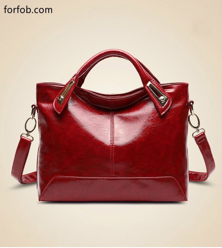 Hot fashion ladies PU leather handbag for young