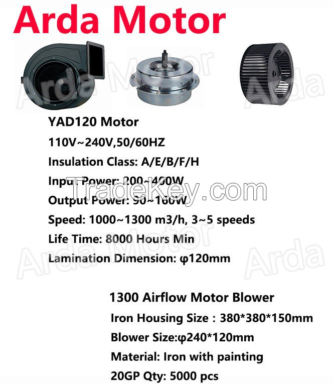 Asian housing hood Motor