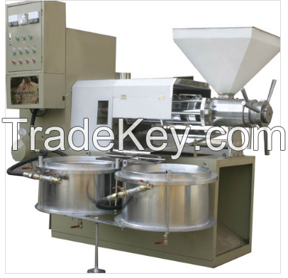 Automatic electric coconut oil press machine