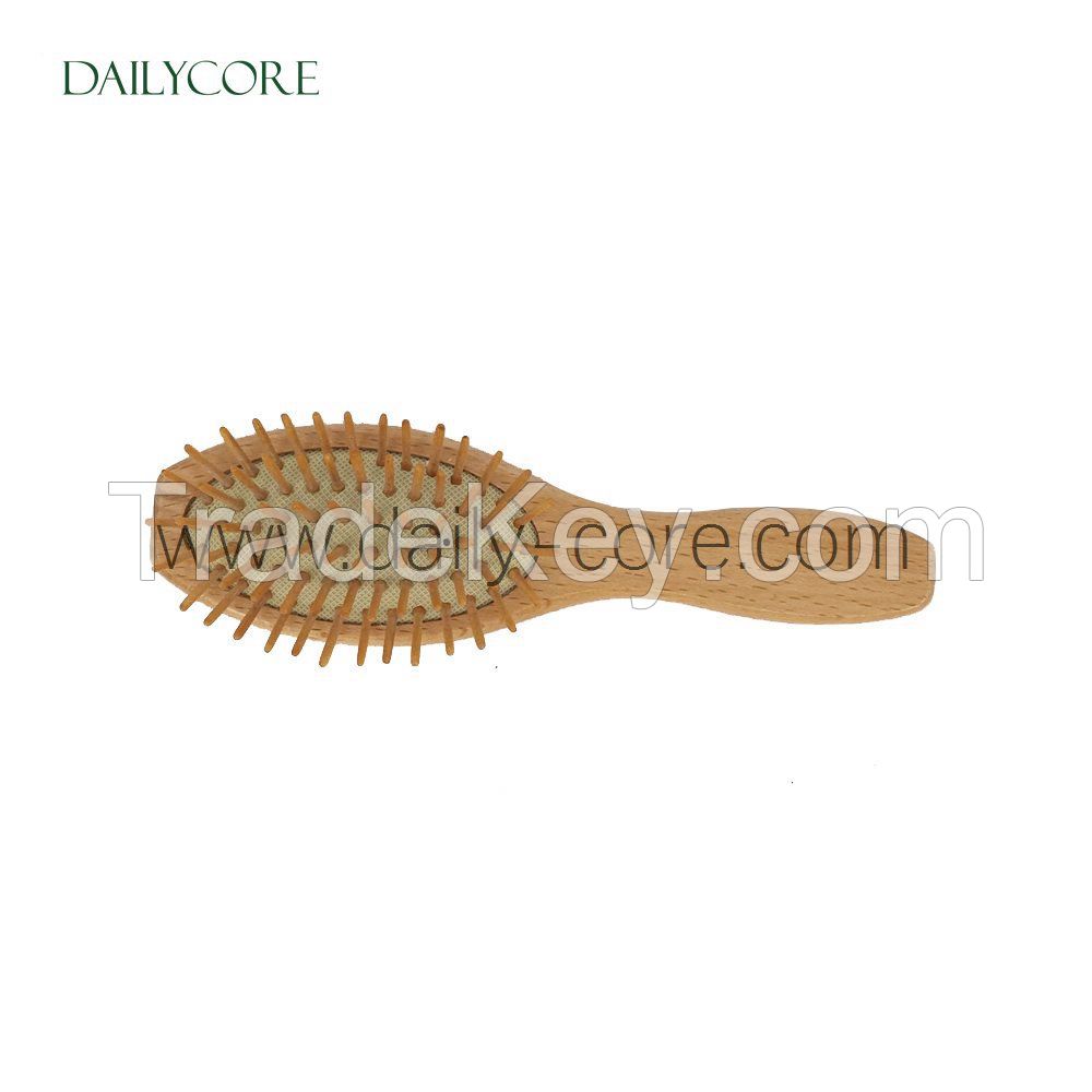 Natural Wooden Massage Hair Brush DC-HB004 