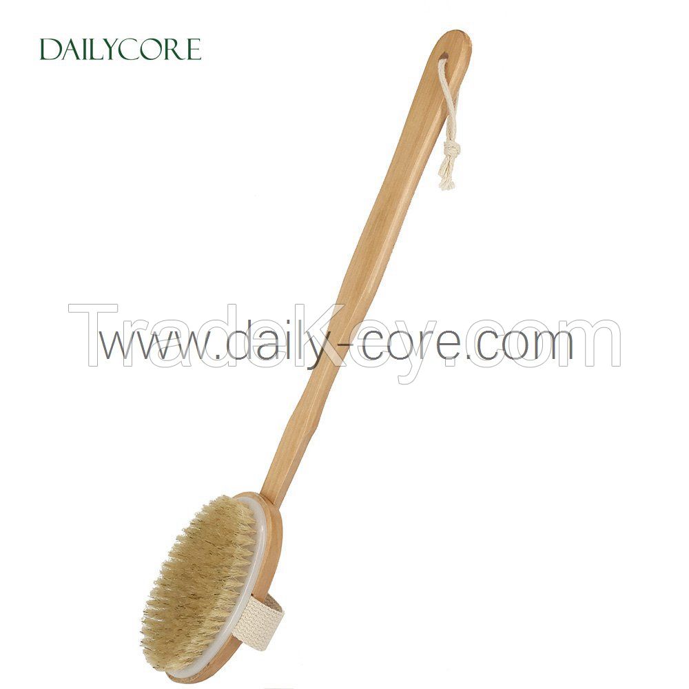 Natural Boar Bristle Body Brush DC-BB001B