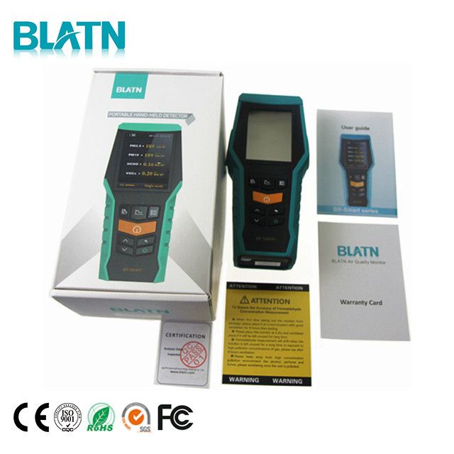 BLATN portable gas pm10 hcho voc air monitor pm2.5 detector