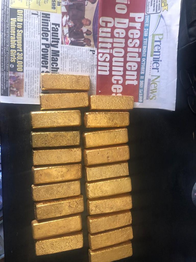 Raw Gold Dore Bars For Sale