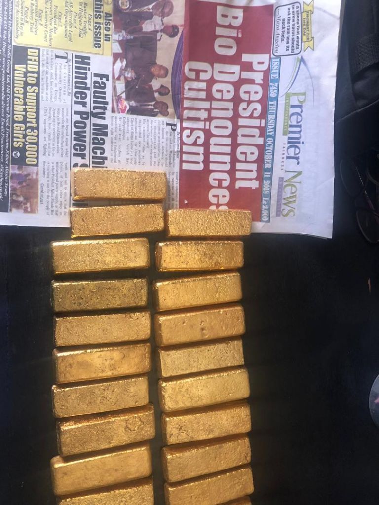 Raw Gold Dore Bars For Sale