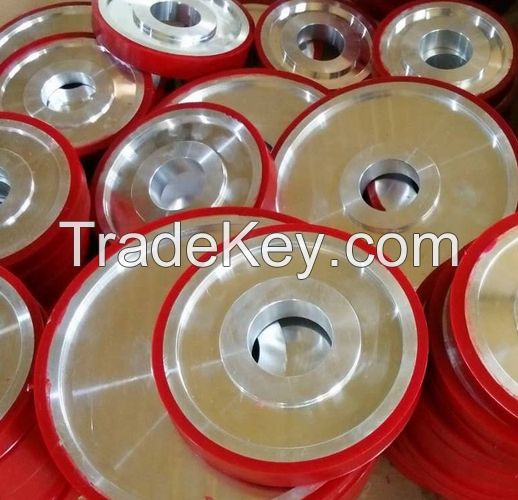 polyurethane coated wheel