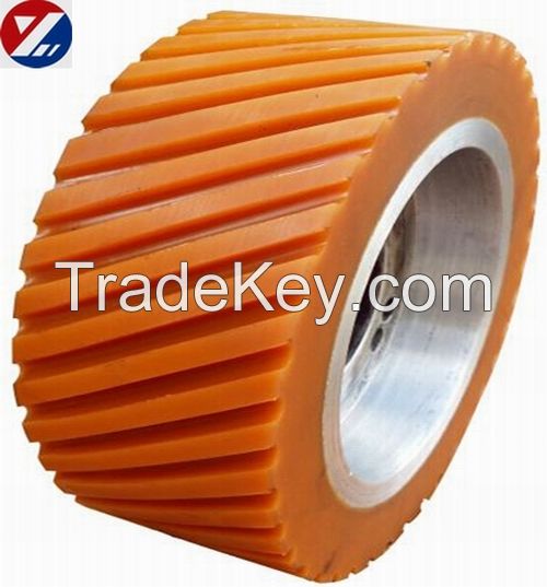 polyurethane coated wheel