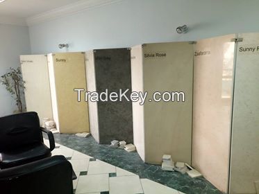 Office marketing marble and granite export supply and internal installation