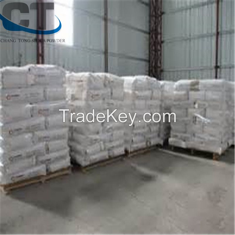 Fused silica powder, quartz sand