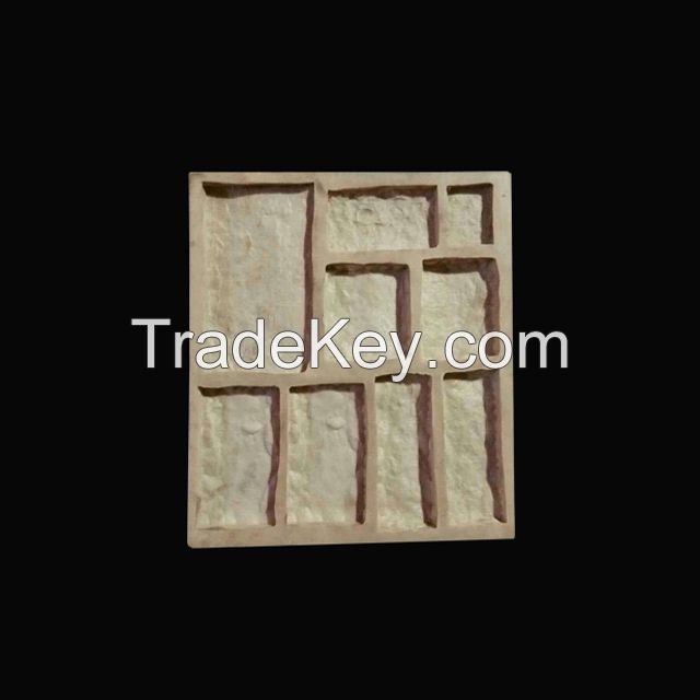 New Design Fashion Artificial Concrete Stone Molds for Wall shapes