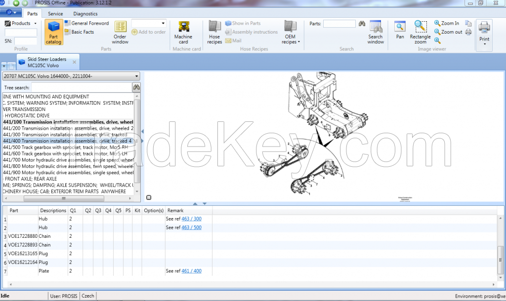 VOLVO PROSIS 2017 (parts catalogs,diagrams,diagnostic data,service manuals and other)