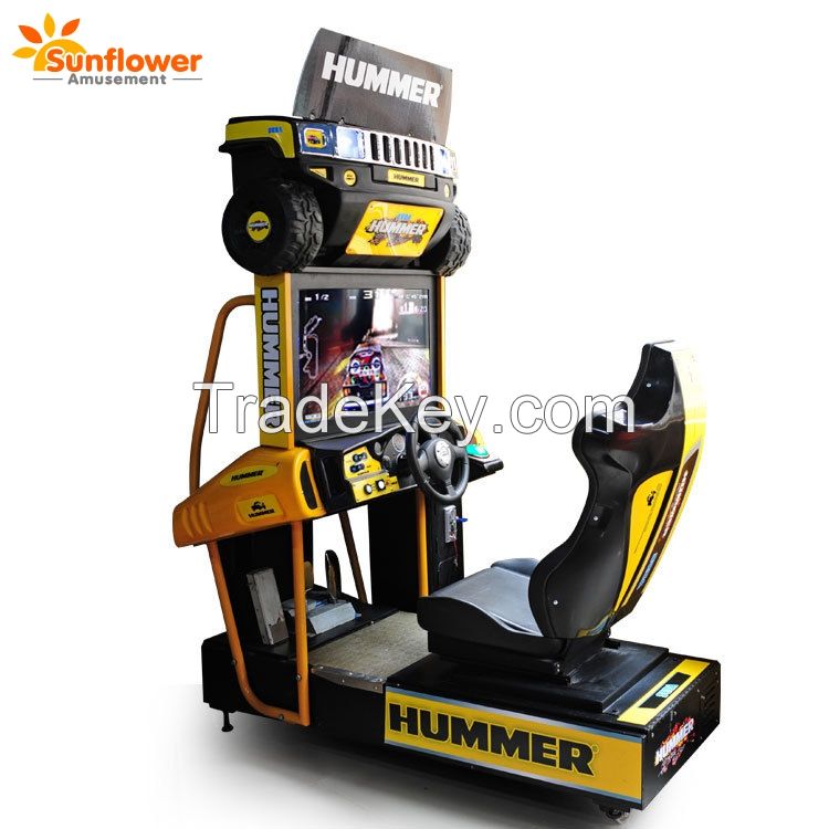 Amusement Arcade Game Hammer Car Driving Game Machine Simulator Car Racing Machine