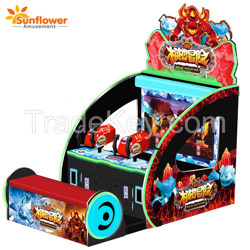  Popular Shooting Game Polar Adventure Redemption Arcade Game Machine Coin Operated Indoor Games   