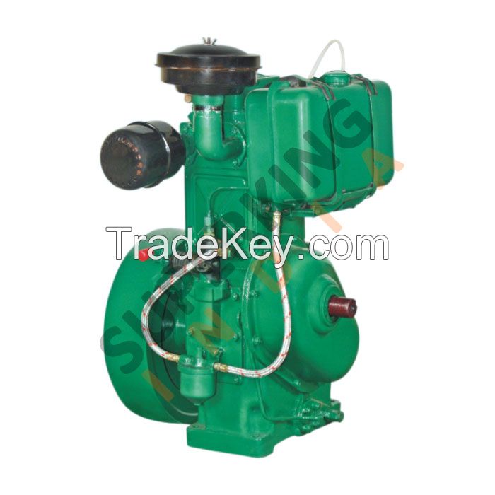 Single Cylinder Water-Cooled Diesel Engines 3.5 to 15HP