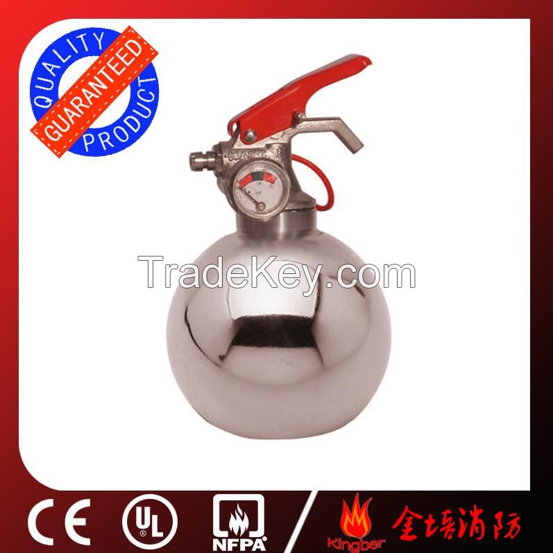 0.3KG Portable Stainless Steel Dry Powder Fire Extinguisher for Kitchen Using with ISO Approval