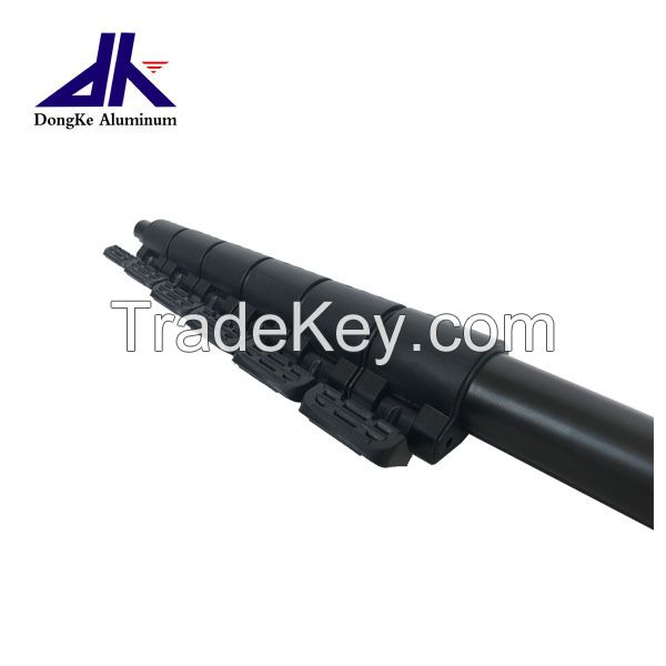 custom aluminum telescopic pole with flip lock