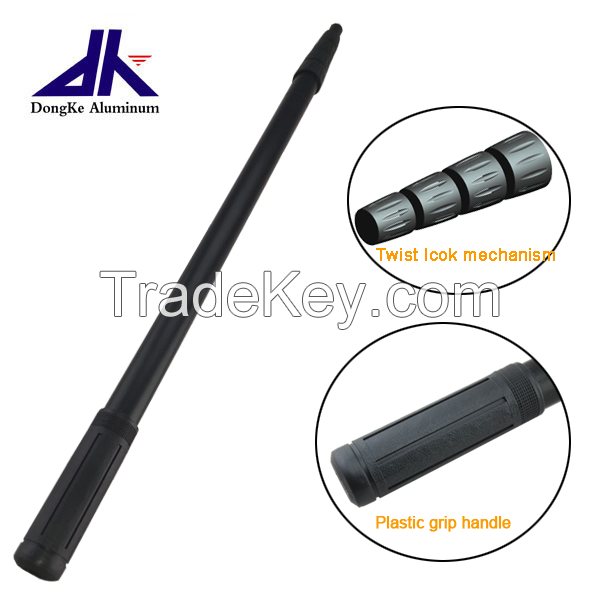 custom aluminum telescopic pole with twist lock