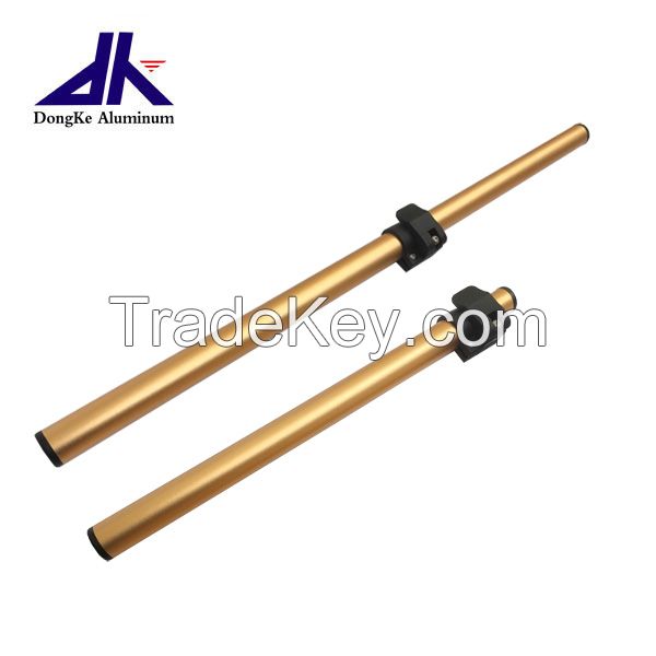 strong aluminum telescopic pole with flip lock