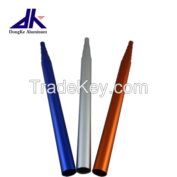 small aluminum telescopic pole