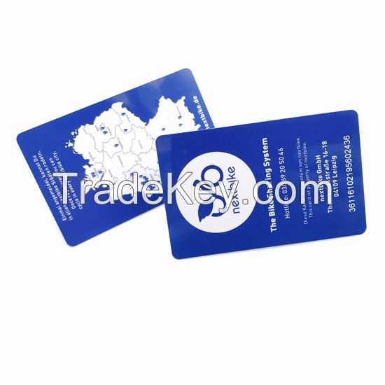 13.56Mhz HF CR80 RFID Blank Cards With Mifare 1K Chip