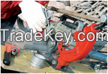 hand held electric pipe threading machine